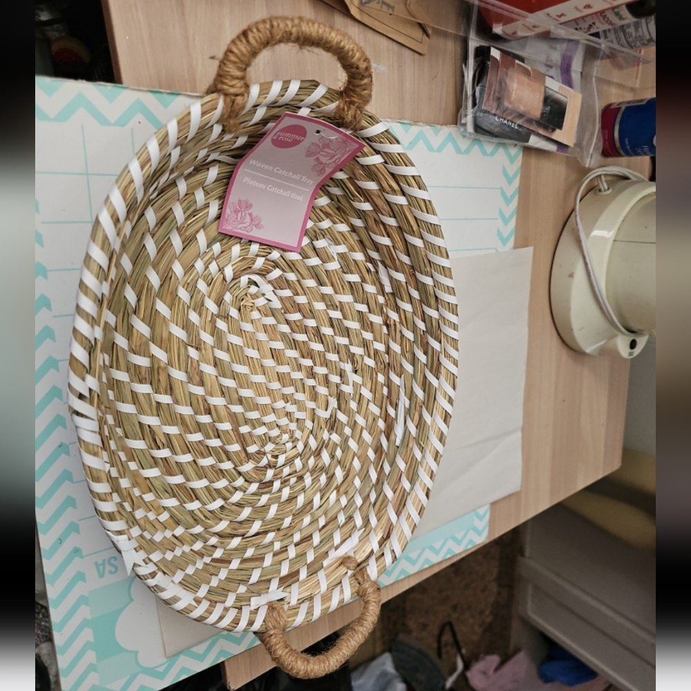 Woven Catchall Tray from Summer & rose